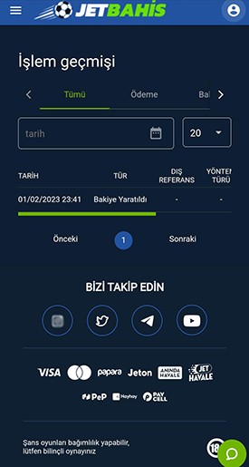 Kumarhanenin mobil versiyonu