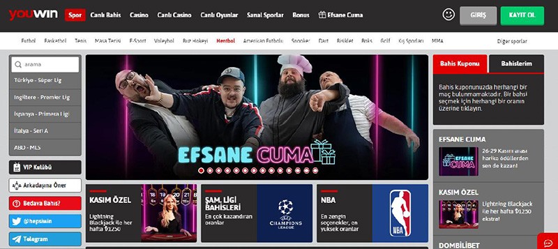 Casino web sitesi tasarımı